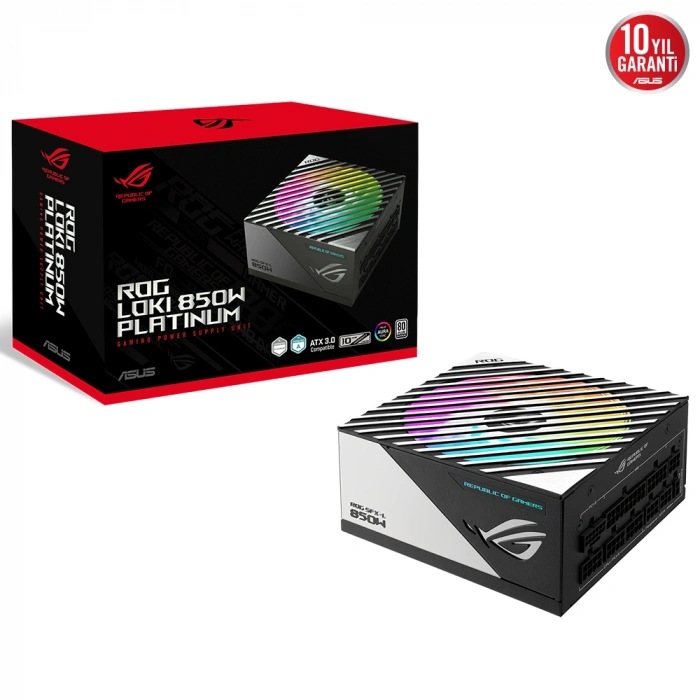 ASUS 850w 80+ Platınum ROG LOKI SFX-L Tam Modüler Power Supply /  90YE00N3-B0NA00