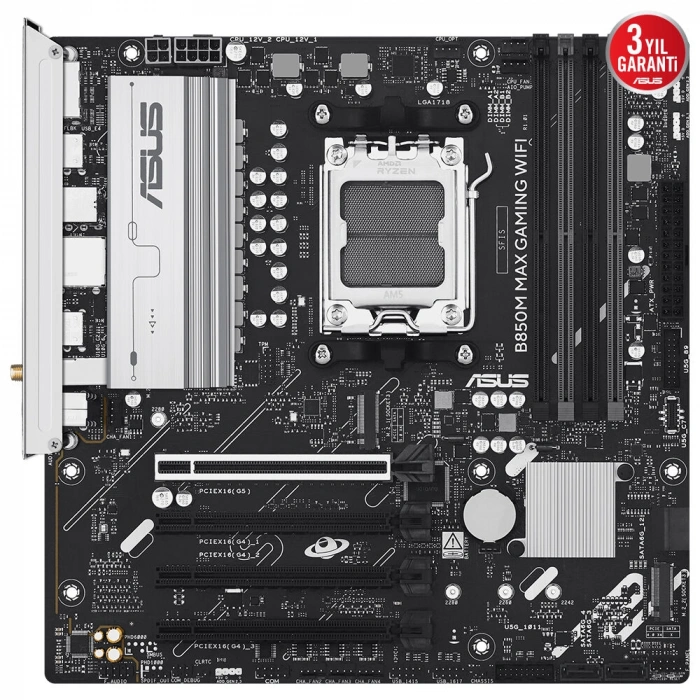 ASUS B850 MAX GAMING WIFI6E DDR5 HDMI-DP PCIE 5.0 AM5 ATX