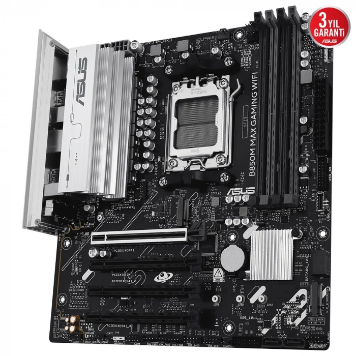 ASUS B850 MAX GAMING WIFI6E DDR5 HDMI-DP PCIE 5.0 AM5 ATX