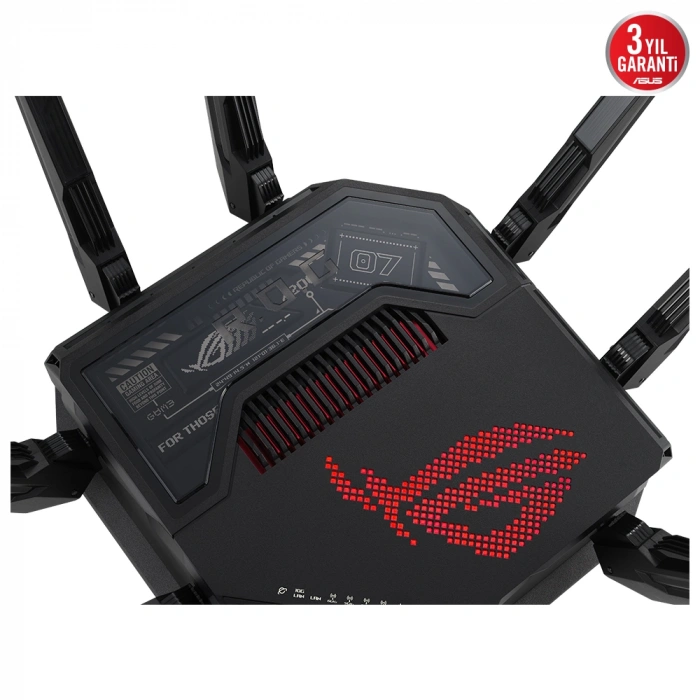 ASUS GT-BE98 WIFI7 BE25000 Üç Bant Gaming Router / 90IG08F0-MO9A0V