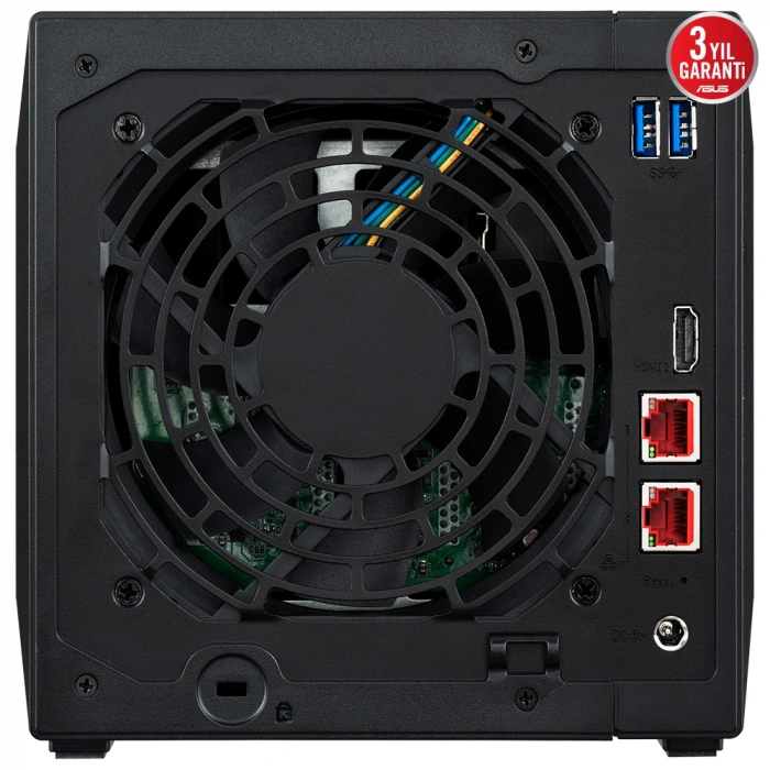 ASUSTOR 4diskli Celeron N5105 QC-16GB RAM-2-2.5GbE Nas Server AS5404T (47911)