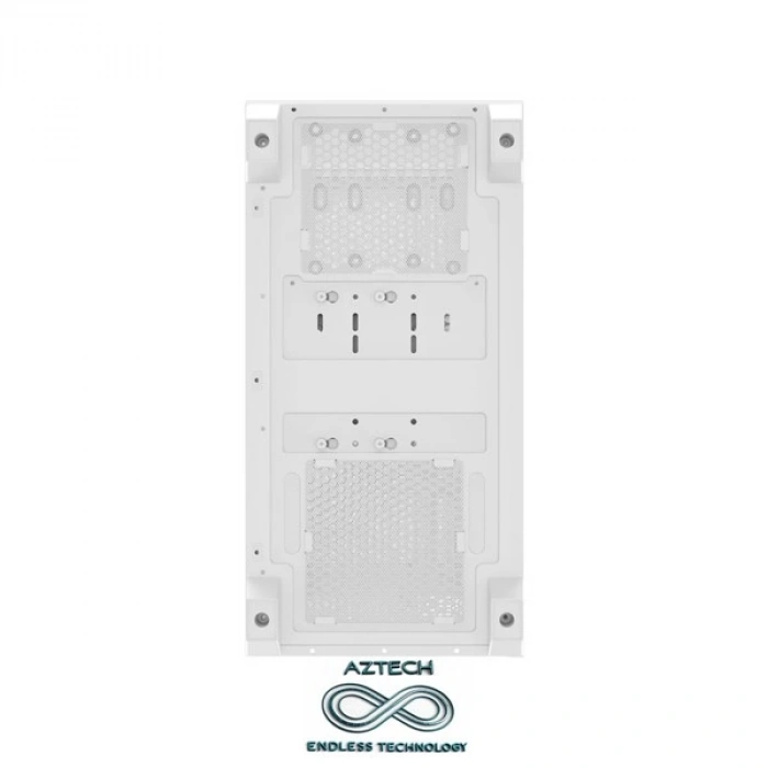 AZTECH AZT101 W Gaming Mid-Tower PC Kasası Beyaz