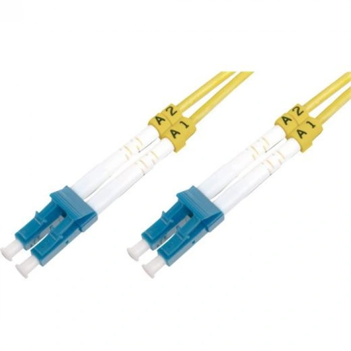 BIFO 5m SM LC-LC 50/125µ LSZH Duplex Fiber Optik Patch Kablo