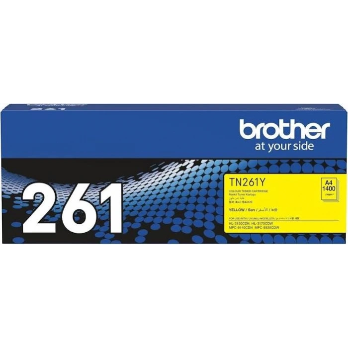 BROTHER TN261Y / 1.400 Sayfa Orjinal Sarı Toner