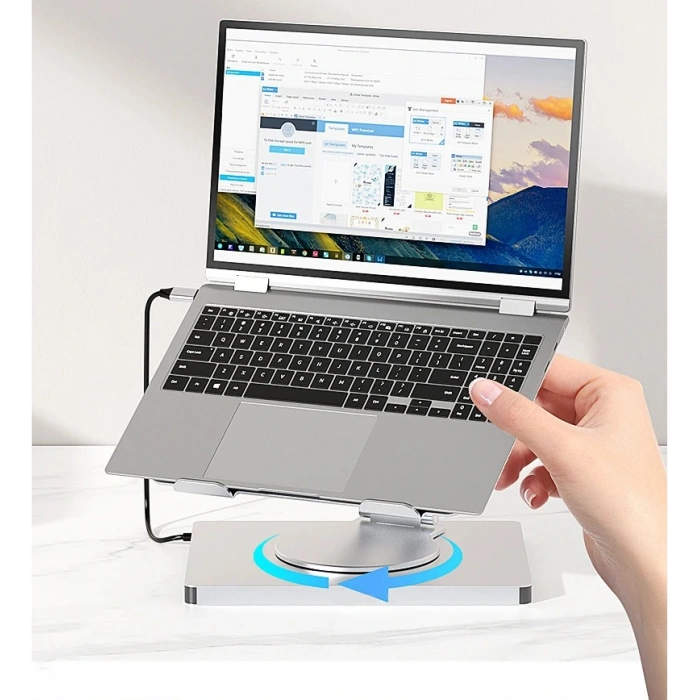 Codegen 10 in 1 Çok Fonksiyonlu Type-C Hub Notebook Macbook Standı Usb-C Docking Station NSC-101
