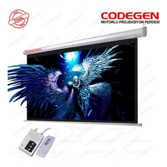 CODEGEN EX30 300x225 Motorlu Projeksiyon Perdesi