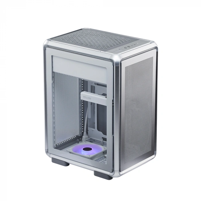 COOLERMASTER MASTERFRAME 400 MESH SILVER TG MF400M-SHNN-S00 ARGB Gaming Micro-ATX PC Kasası