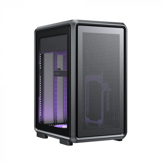 COOLERMASTER MASTERFRAME 400 MESH TG MF400M-KHNN-S00 Alüminyum Gaming Micro-Tower PC Kasası