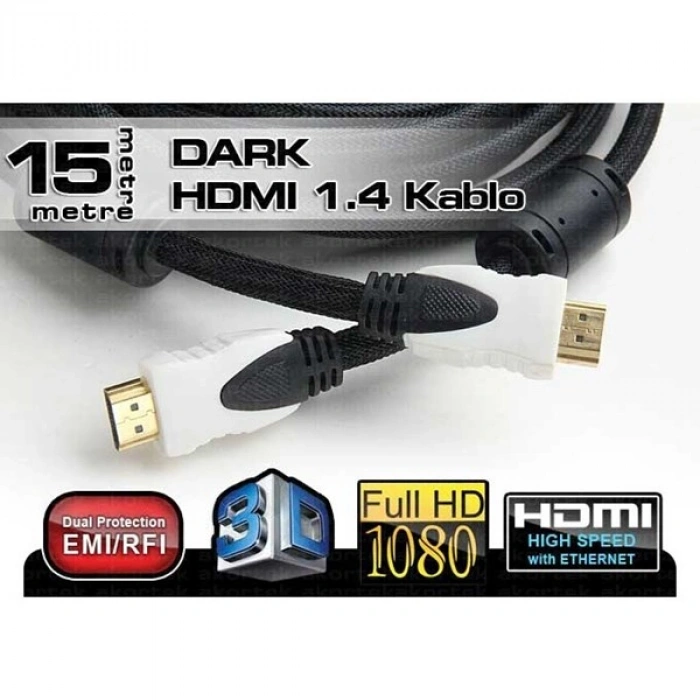 DARK 15metre DK-HD-CV14L1500 HDMI Kablo 4K