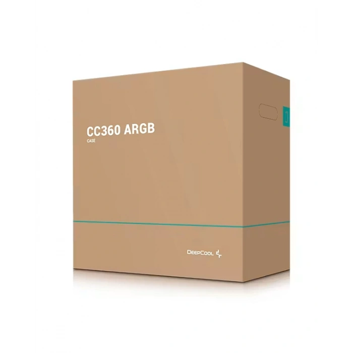 DEEPCOOL CC360 3-ARGB Fanlı Gaming Micro-Tower PC Kasası