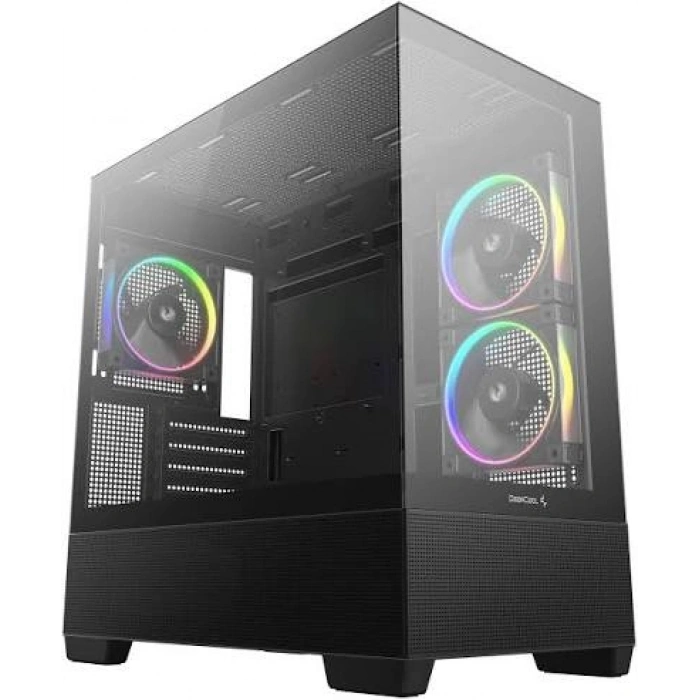 DEEPCOOL CG380-3F Gaming Micro-Tower Pc Kasası 3-Fanlı