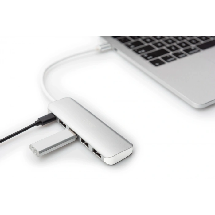 DIGITUS USB-C 4Port USB Çoklayıcı Hub (DA-70242-1)