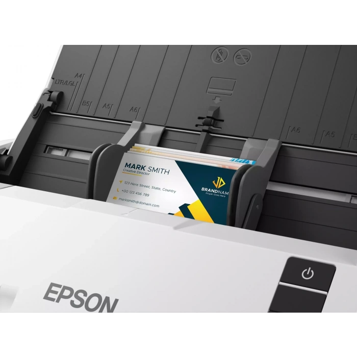 EPSON DS-530III A4 Workforce 40ppm 60sayfa kapasiteli Dublex Döküman Tarayıcı USB 2.0