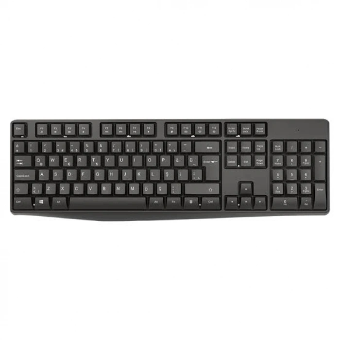 FRISBY Q TR FK-4875QU Multimedya Kablosuz Klavye - Mouse Seti