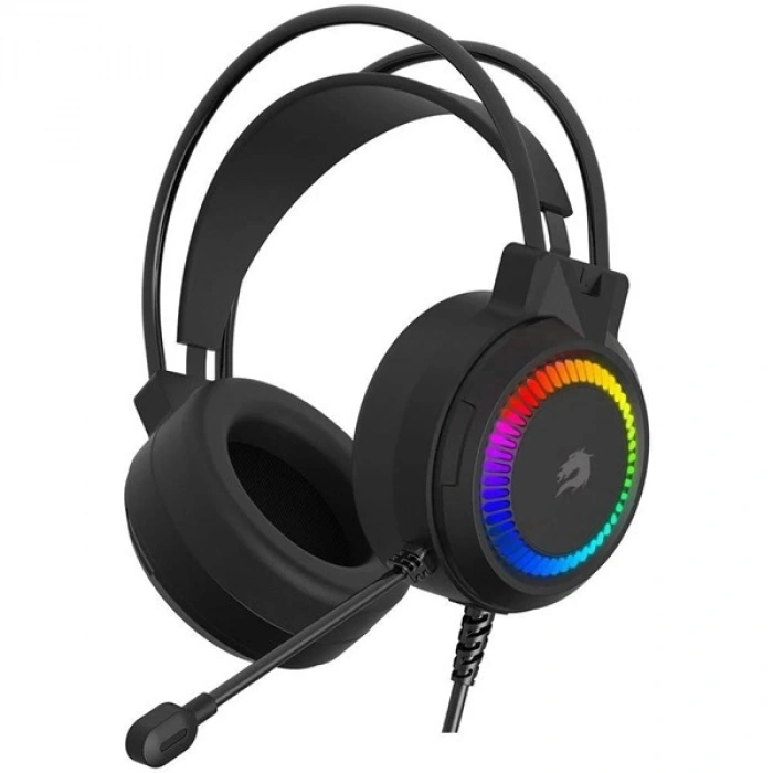 GameBooster HAMMER 7.1 Rainbow Siyah Gaming Kulaklık H02B