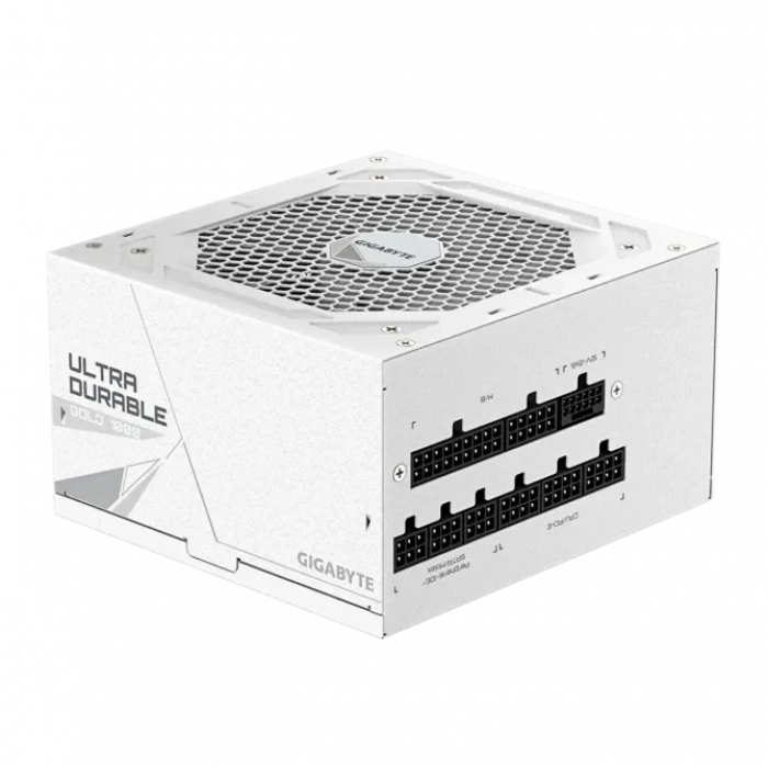 GIGABYTE 1000w 80+Gold GP-UD1000GM PG5 ICE Tam Modüler Power Supply Beyaz