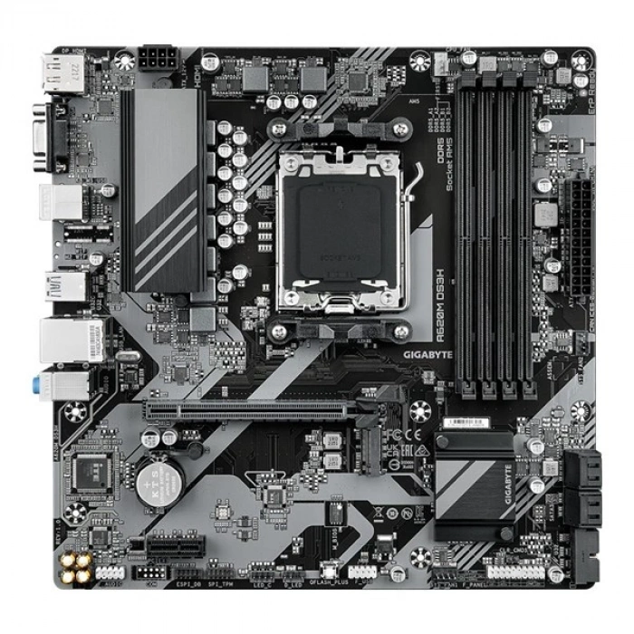 GIGABYTE A620M-DS3H DDR5 HDMI DP PCIe 16X v4.0 AM5 mATX