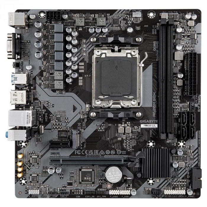 GIGABYTE A620M-S2H DDR5 HDMI DP PCIe 16X v4.0 AM5 mATX