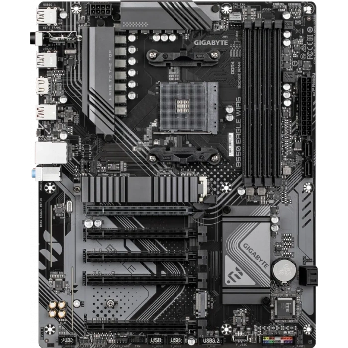 GIGABYTE B550 EAGLE WIFI6 DDR4 HDMI-DP PCIe 4.0 AM4 ATX
