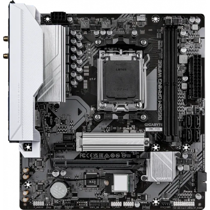 GIGABYTE B650M GAMING PLUS WIFI6E DDR5 HDMI-DP TYPEC PCIE 4.0 AM5 mATX
