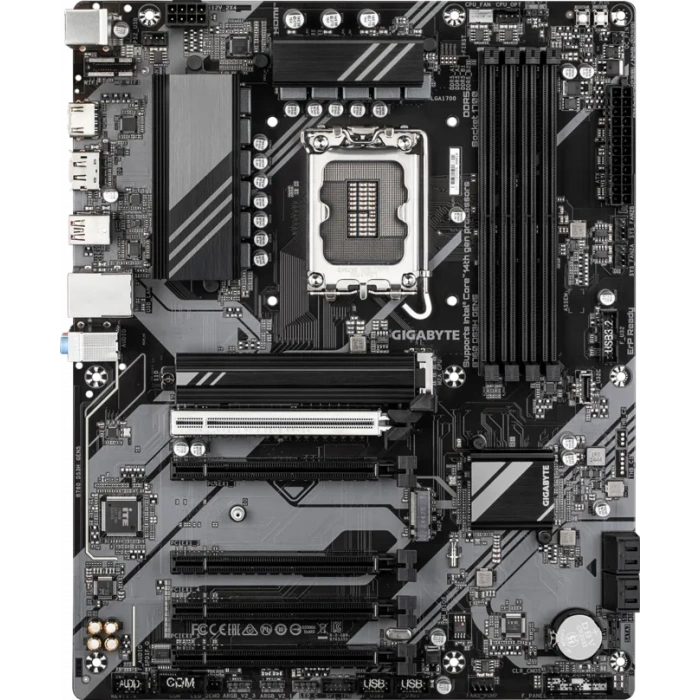 GIGABYTE B760 DS3H GEN5 DDR5 HDMI-DP TYPEC PCIE 4.0 1700p ATX