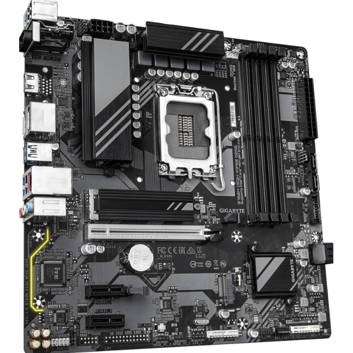 GIGABYTE B760M DS3H WIFI6E DDR5 HDMI VGA DP 1700p mATX
