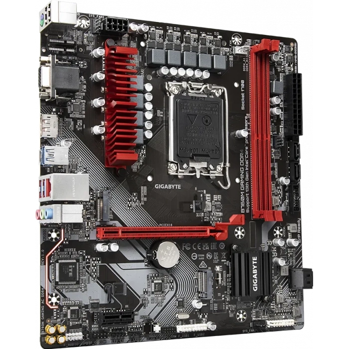 GIGABYTE B760M GAMING DDR4 HDMI-DP TYPEC PCIE 4.0 1700p mATX
