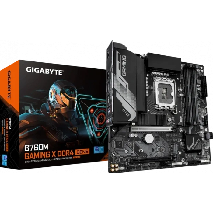 GIGABYTE B760M GAMING X GEN5 DDR4 HDMI-DP PCIE 4.0 1700p mATX