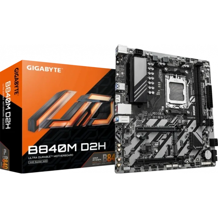 GIGABYTE B840M-D2H DDR5 HDMI-DP PCIE 5.0 AM5 mATX