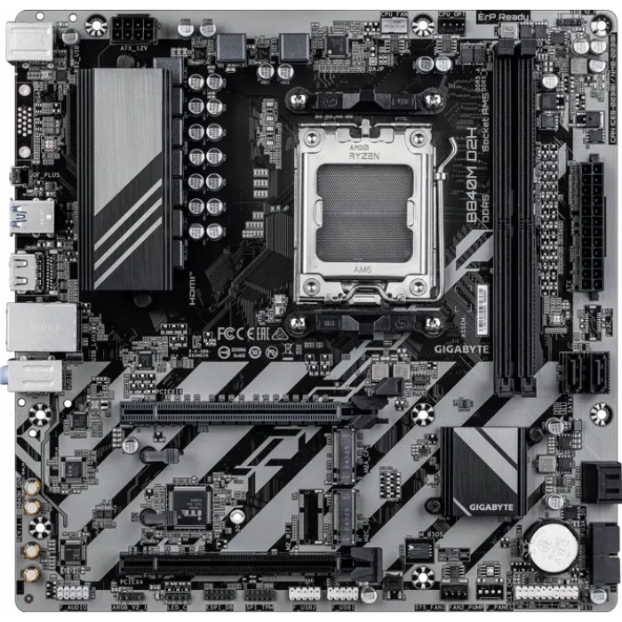 GIGABYTE B840M-D2H DDR5 HDMI-DP PCIE 5.0 AM5 mATX