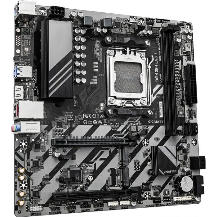 GIGABYTE B840M-D2H DDR5 HDMI-DP PCIE 5.0 AM5 mATX
