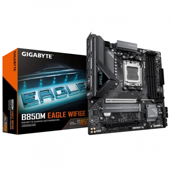 GIGABYTE B850M EAGLE WIFI6E DDR5 HDMI-DP TYPEC PCIE 5.0 AM5 mATX