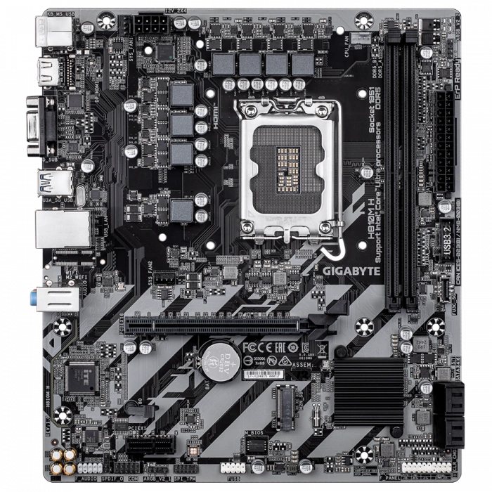 GIGABYTE H810M-H DDR5 HDMI PCIE 4.0 1851p mATX