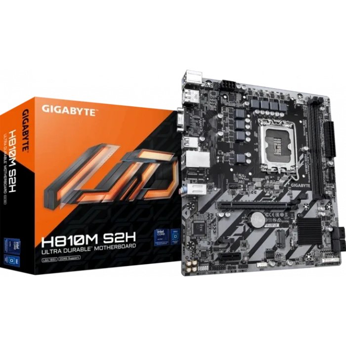 GIGABYTE H810M-S2H DDR5 HDMI-DP PCIE 4.0 1851p mATX