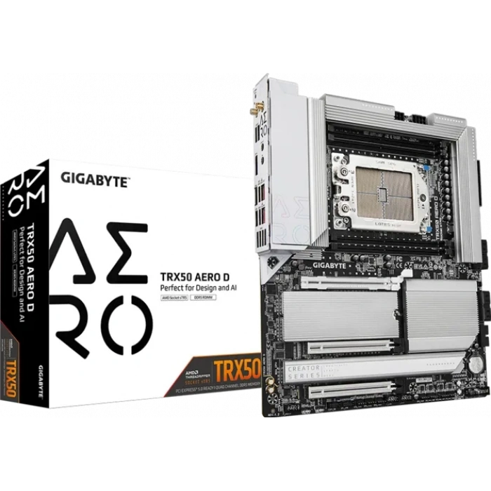 GIGABYTE TRX50 AERO DDR5 ECC RDIMM WIFI7 PCIE 5.0 sTR5 EATX