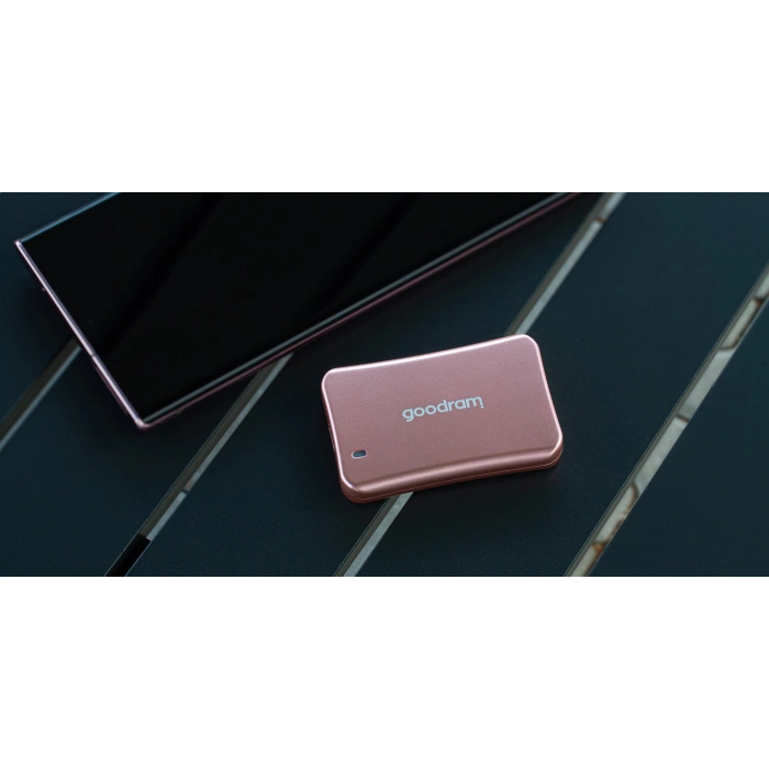 GOODRAM 500GB SSDPR-HX200-500-RG USB 3.2 Harici Harddisk Pembe