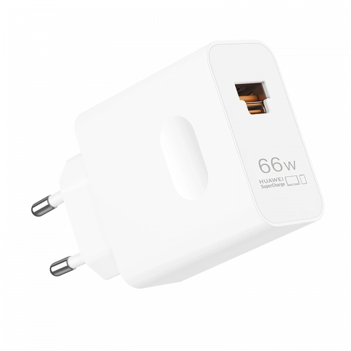 HUAWEI 66W USB+TYPE C Şarj Adaptörü Beyaz JELLY-A061