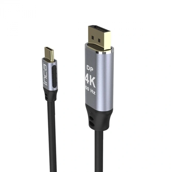 INCA 2metre ITCD-02TX TYPE-C - DP Görüntü Kablosu 4K