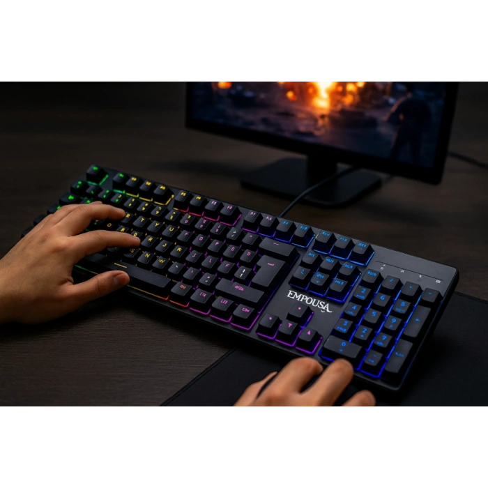 INCA IKG-440T Kablolu USB Siyah Gaming Klavye