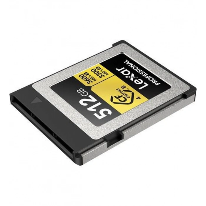 LEXAR 512GB Professional CFexpress Type B Gold Series Hafıza Kartı / LCXEXP4512G-RNENG