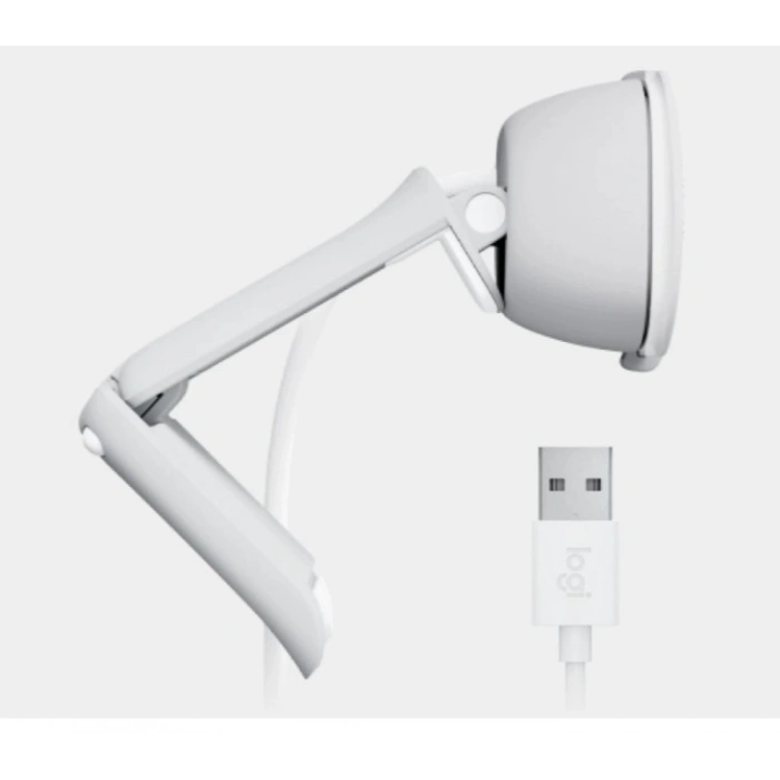 LOGITECH 2MP BRIO 100 Dahili Mikrofonlu Webcam Beyaz 960-001617