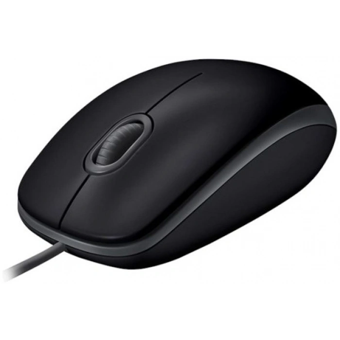 LOGITECH B110 Kablolu USB Sessiz Siyah Mouse (910-005508)