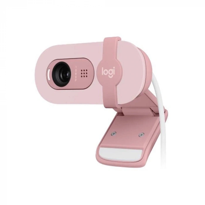 LOGITECH BRIO 100 1080p Dahili Mikrofonlu Webcam Pembe 960-001623