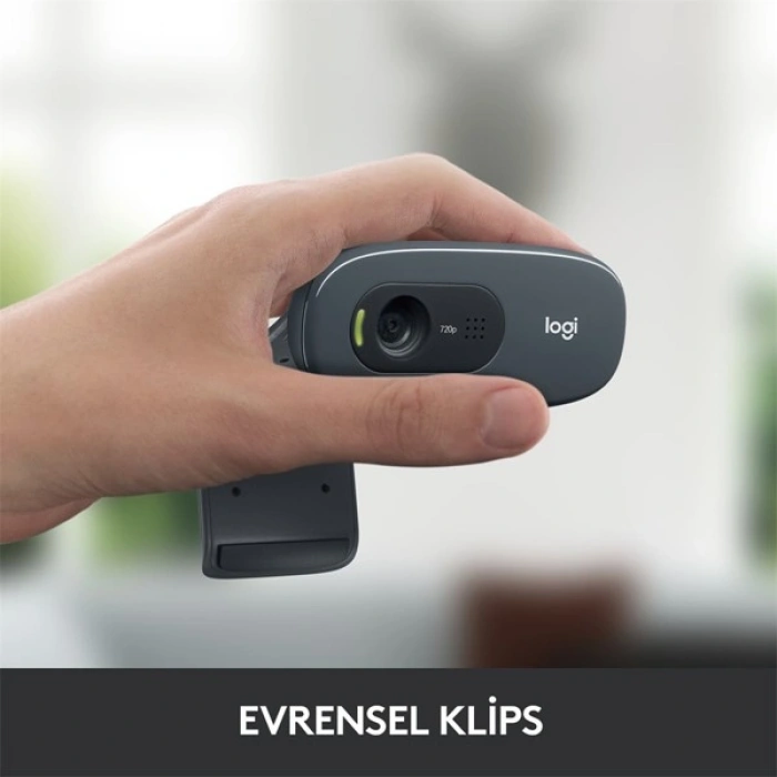 LOGITECH C270 HD Dahili Mikrofonlu Webcam 960-001063