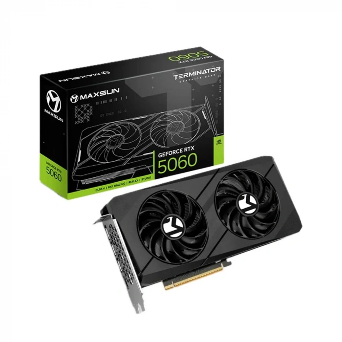 MAXSUN 8GB RTX5060 MS-RTX5060-TRB-8G GDDR7 128bit HDMI-DP PCIE 5.0