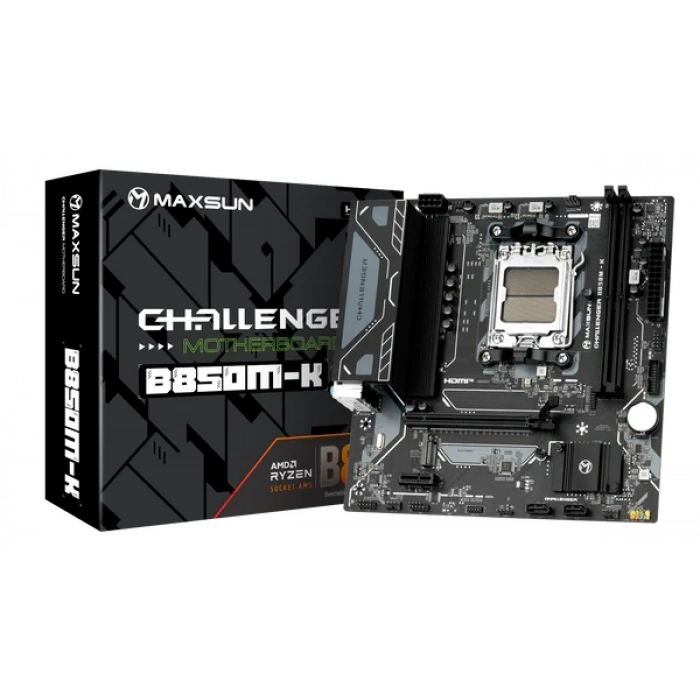MAXUN CHALLANGER B850M-K HDMI PCIE 5.0 AM5 mATX