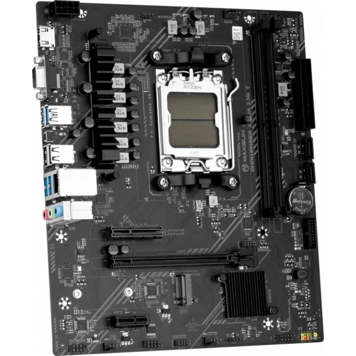 MAXUN Challenger A620A 2.5G DDR5 HDMI PCIE 4.0 AM5 mATX