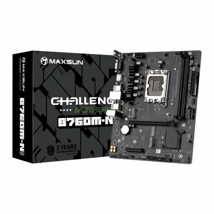 MAXUN CHALLENGER B760M-N DDR5 HDMI PCIE 4.0 1700p MATX