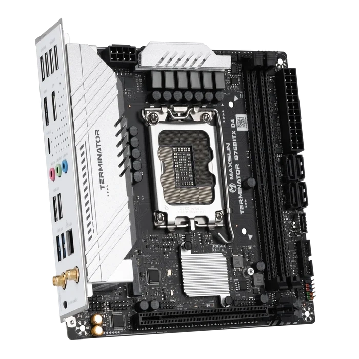 MAXUN TERMINATOR B760ITX D4 WIFI DDR4 HDMI-DP PCIE 4.0 1700p mITX