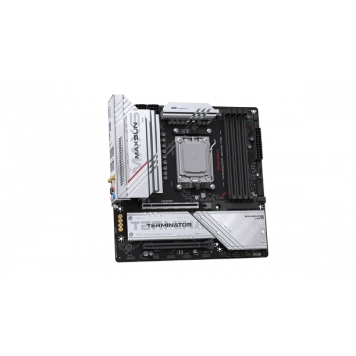 MAXUN TERMINATOR B850M PRO WIFI6E DDR5 HDMI-DP TYPEC PCIE 5.0 AM5 mATX